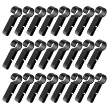 300St Multifunctionele Kunststof Lichtclips Voor Hardhat En Outdoor
