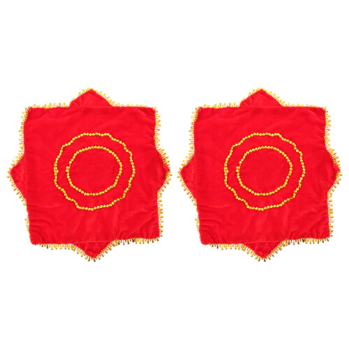6Pièces Mouchoirs Octogonaux Pour Danse Et Accessoires