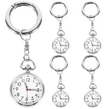 15Pcs Practical Nurse Watches for Women with Durable Key Ring Design