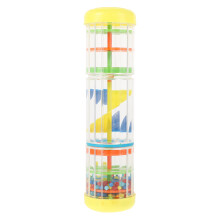 2Pcs Yellow Colorful Rainmaker Toy Early Cognitive Musical Plaything