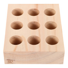 2St Beige Insectenspeldhouder 9 Gaatjes Voor Insectenexposities
