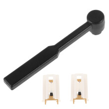 5Sets Classic Vintage Record Player Stylus Needles with Cleaning Brush