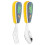 2Ensembles Ensemble Couverts Toddler Acier Inoxydable PP Cartoon 1