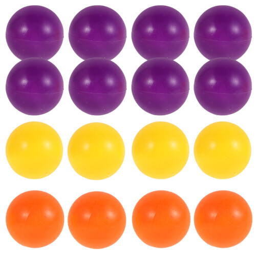 48Pcs Precise Plastic Game Balls Assorted Colors for Marble Maze Games