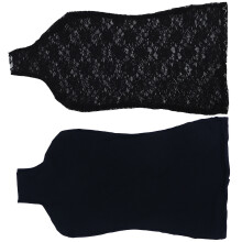 8St Mannequin Cover Zwart Katoenstof Model Beschermhoes Accessoire