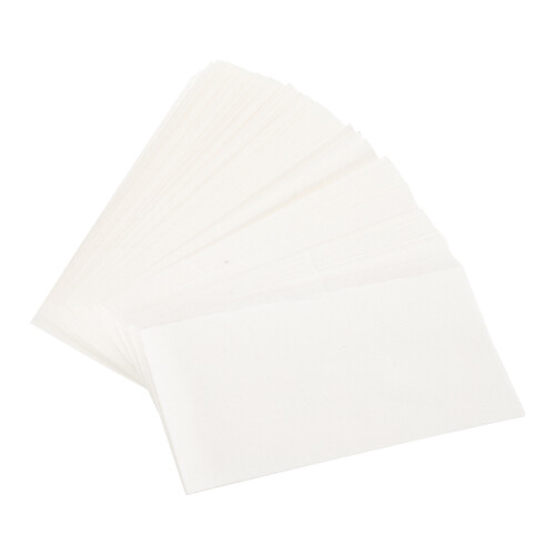 300Pièces Papier Absorbant Durable Pour Clés Instruments À Vent Blanc
