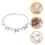 2Stk Waist Chain Damen Gürtel Accessoire Silber Elegant 10