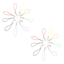 400Pcs Assorted Color Lobster Clasp Lariat Cord DIY Mobile Phone Strap