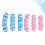 Pink Nail Practice Rack Aus Robustem Kunststoff Für Nageldesigns 8