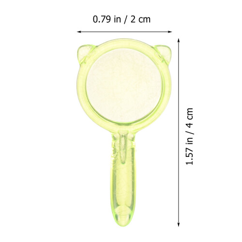 10Ud Accesorios Mini Lupa Para Mini Casa De Muñecas Material Plástico 2