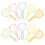 10Ud Accesorios Mini Lupa Para Mini Casa De Muñecas Material Plástico 10
