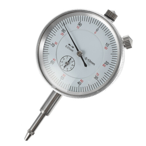 3Pcs Silver Dial Test Indicator Robust Precision Meter for Lab Use