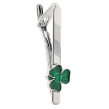 2St Meerkleurige Dasspeld in Legering Met Shamrock Herenpakken