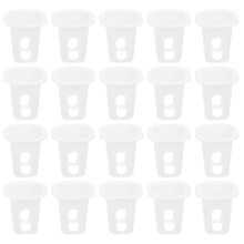 200St Duurzame Plantbakjes PP Voor Hydrocultuur En Groei Thuis