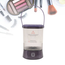 Lila 1200mAh Make-up-Pinselreiniger 107x98x154mm