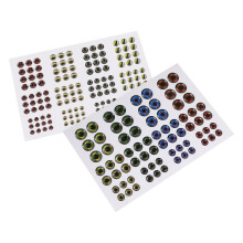 Visogen Plakstickers Holografisch Realistisch Visuitrusting