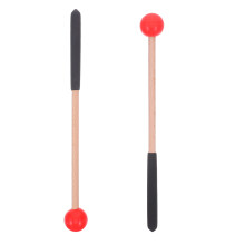 2Pièces Mailloches Percussion Soft Rouge En Caoutchouc Pour Xylophone