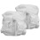 4Pièces Culottes Couches Réutilisables Blances Bébé Anti-Fuite Douces 1