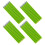 250Pcs Green Wooden Hb Pencils Triangular for Writing and Drawing Use 1