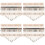 4Sets Silver Thumb Piano DIY Set Durable Kalimba Assembly Accessories 5