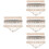 4Sets Silver Thumb Piano DIY Set Durable Kalimba Assembly Accessories 6