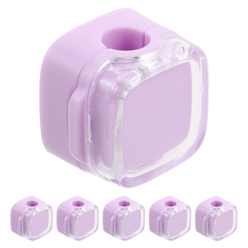 18Pièces Support Magnétique Violet Réglable Câbles Chargeur Bureau 2