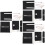3Sets Handgemachtes DIY Bag Kit Schwarz Mit PU Leder Zubehör 6