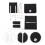 3Sets Handgemachtes DIY Bag Kit Schwarz Mit PU Leder Zubehör 10