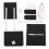 3Sets Handgemachtes DIY Bag Kit Schwarz Mit PU Leder Zubehör 11