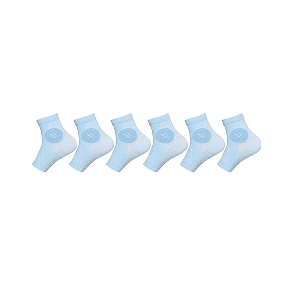 3Pairs Neuropathy Socks - Dr Sock Soothers - Soothe Relief Socks for Neuropathy Pain - Plantar Fasciitis Socks--S