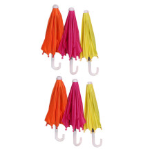 18Pz Piccoli Ombrelli in Stoffa E Per Decorazione Bambole