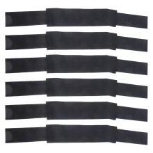 18St Verstelbare Zwarte Polyester Scheenbeschermer Straps Voor Hockey