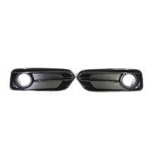 Front Bumper Fog Light Grille Grill Cover for 1 Series F20 F21 2015-2019 Replacement 51117371667 51117371668