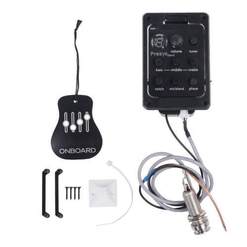 Gitarr Pickup Eq Elbox Ljudhål Equalizer Gitarr Tuner Mix Gitarr Gitarr Tillbehör Folk Pickup 301 Pickup
