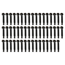 50 Stuks Metalen Pickup-Pinnen - Één Woord - Sluitend 3x21MM/5.0MM (Diameter 3.0MM) Gitaar-Pickuponderdelen Schroefstangen Zwart