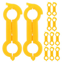 24St Valkparkiet Pootband Plastic Vogel Accessoires