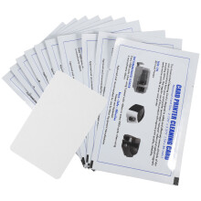 45Pièces Cartes De Nettoyage PVC Blanches Pour Lecteurs De Cartes Pos