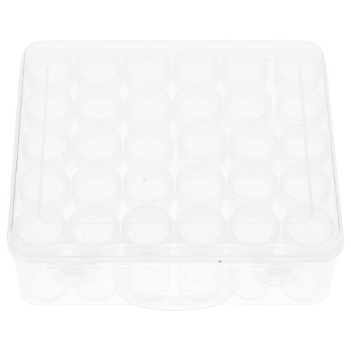 3Pièces Mini Organisateur Transparent Pour Semences Bijoux 2