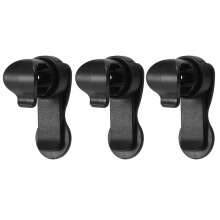 Magnet Buckle Set Bicycle Outdoor Cycling Water Bag Straw Automatic Locking Clip Black