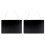 4Pcs Double Sided Mini Blackboard Hanging Chalkboard for Home Decor 1
