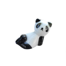 12Pièces Porte-Baguettes Céramique Panda Mignon Décor Noir Et Blanc