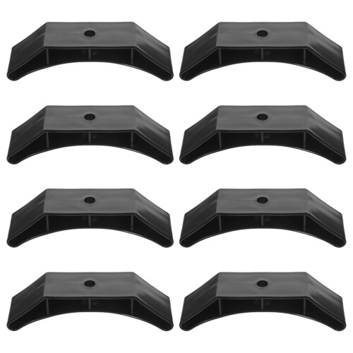 32Pièces Support Poids En PP Noir Stable Silencieux Pour Exercices