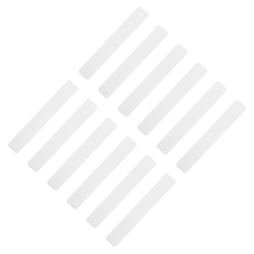 100Pièces Spatules Beauté Blanches En PP Pour Masques, Crèmes Et