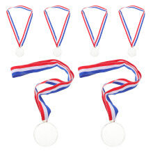 12Pièces Trophées Petits Vides Gravables Pour Remise De Prix