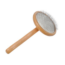 2Pcs Hand Felting Brushes with Wood Handle for Craft Wool Projects