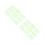Autocollants Vert Clair Noël Décorations PVC 5