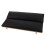Black PU Nail Tech Arm Rest for Salon Use Manicure Support Pillow 1