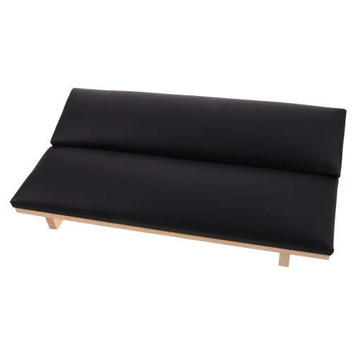 Black PU Nail Tech Arm Rest for Salon Use Manicure Support Pillow