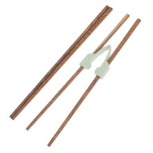 8Paires Baguettes Adaptées Entraînement Bois Naturel Antichute Cuisine