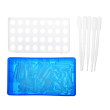 64Pièces Boîte De Collecte Crevettes Tubes Bleu Ciel Pour Élevage